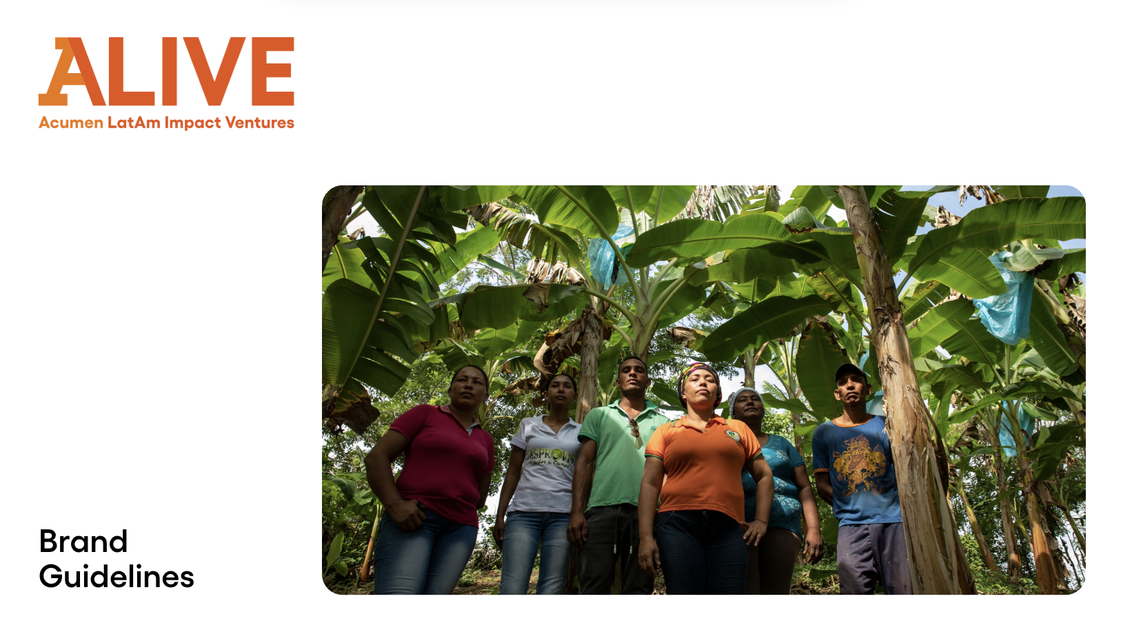 Cover of Acumen presentation template