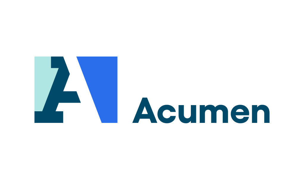 Acumen Horizontal Logo - Light Blue