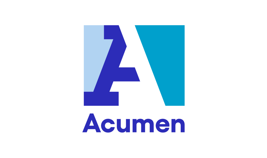 Acumen Vertical Logo - Blue