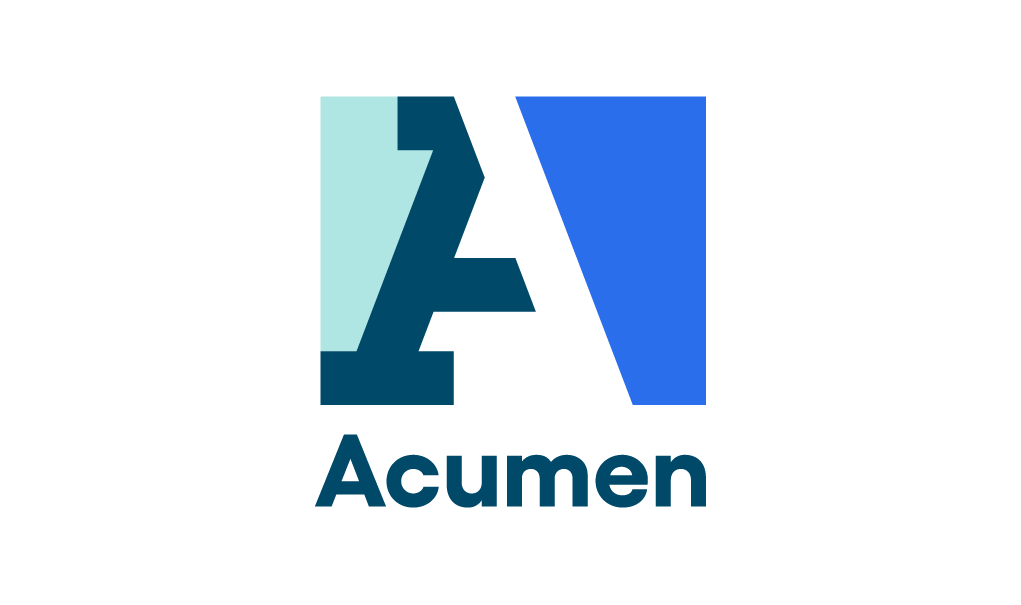 Acumen Vertical Logo - Light Blue